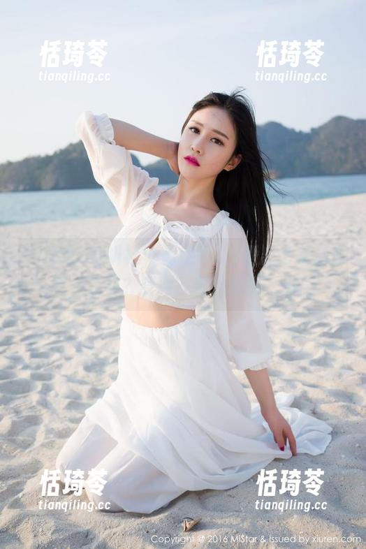 MiStar魅妍社 - 闵妮Mily晒出比基尼原图，妆容？身材？都给我点一份！