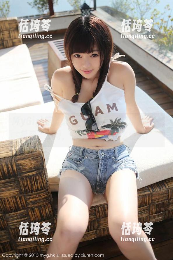 MyGirl美媛馆-唐琪儿 MyGirl美媛馆 - 一件吊带,唐琪儿在线摇曳。别问,我也不知道什么情况!