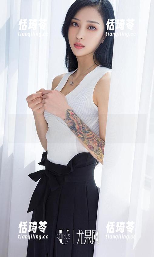 尤果网爱尤物 - 看完林佳沫的女仆写真，家里洗碗的我都黯然失色。