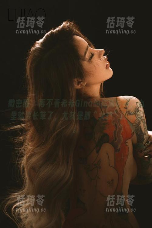 微密圈 - 再不看希希Gina的高清写真，心里就要长草了，尤其是那“女孩”的姿态。
