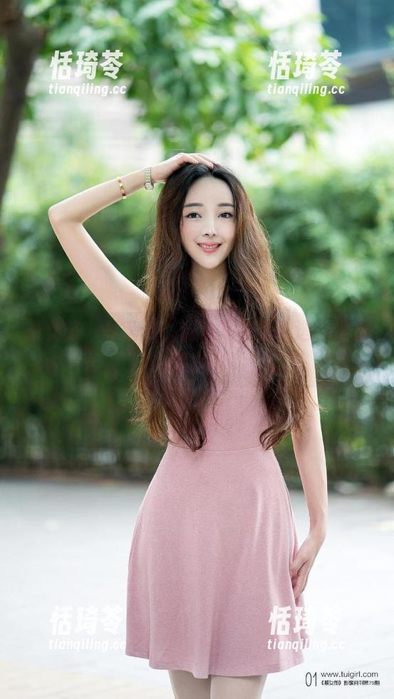 推女郎 - 林清儿，甜心写真集精选，准备接糖咯